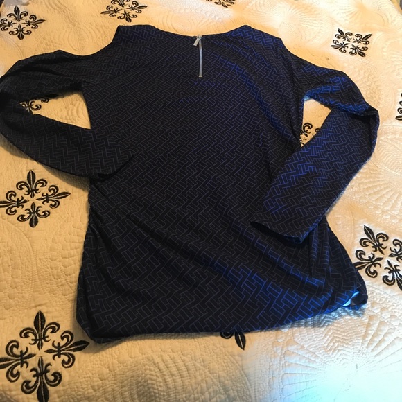 Michael Kors Cold Shoulder Long Sleeve Blouse - Picture 7 of 7